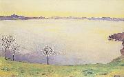 Ferdinand Hodler, Genfersee von Chexbres aus